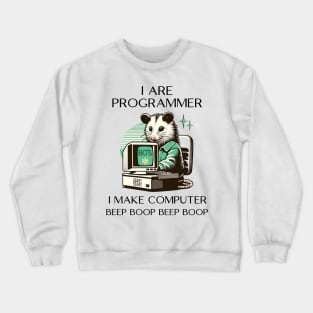 I Are Programmer Crewneck Sweatshirt